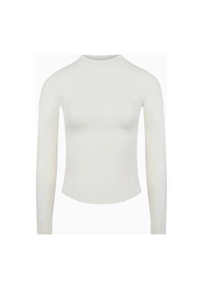 Because Of Alice Base Sculpting Long Sleeve Top Uzun Kollu Şekillendirici Kadın Üst Krem