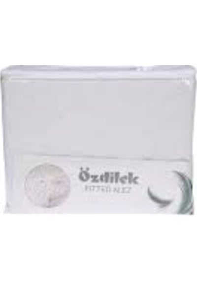 Özdilek Fitted Kapitone Alez Çift Kişilik 160X200+35 Beyaz
