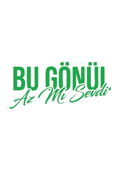 Bu Gönül Az Mı Sevdi Araba Sticker 17x17 Cm Yeşil