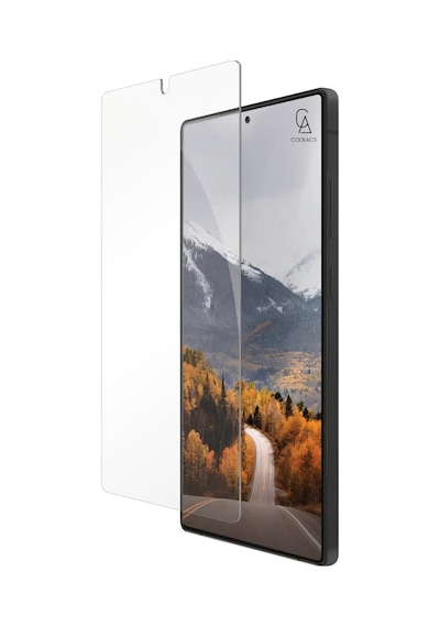 Samsung Galaxy S25 Ultra Uyumlu Kamera Sürgülü Tank Kılıf Ve Temperli Cam Ekran Koruyucu Set Yeşil