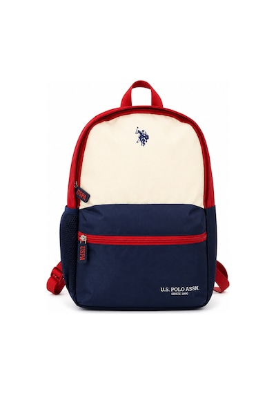U.s. Polo Assn. Unisex Sırt Ve Okul Çantası Plcan26114 Lacivert Kırmızı Krem