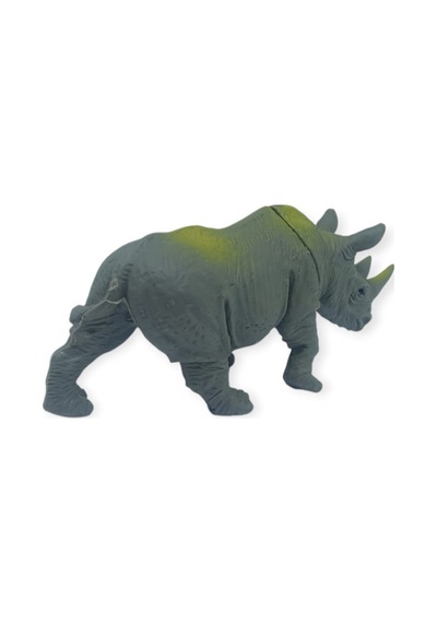 Hayvan Figürleri - Vahşi Hayvanlar 10 Cm - Gergedan Hayvan