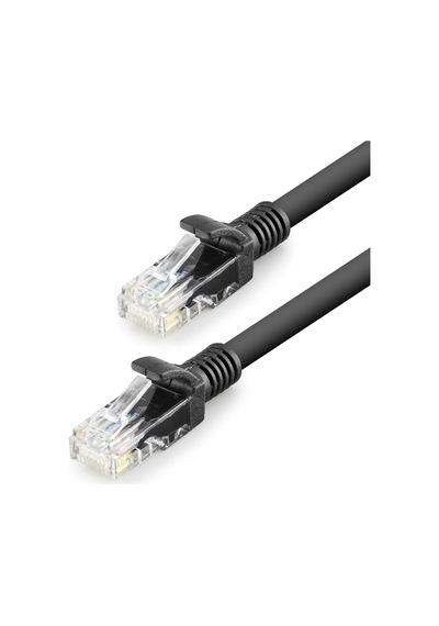Yüksek Performanslı Cat6 Ethernet Patch Kablosu 20 Metre Siyah