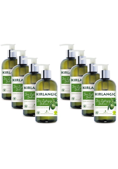 Kırlangıç Zeytinyağlı Vegan Sıvı Sabun 8 x 400 ML