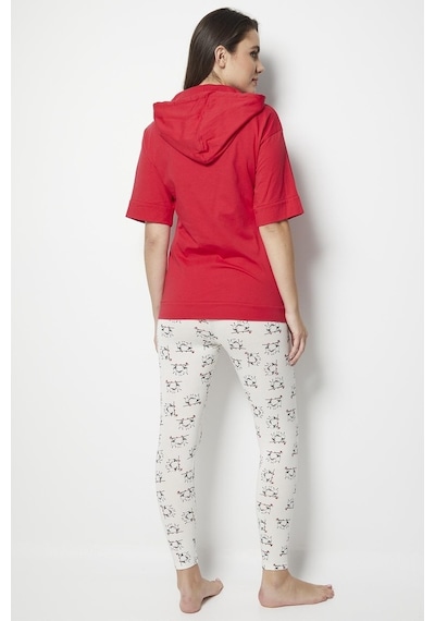 Doremi Bayan Pijama Takımı Kırmızı (480976250)
