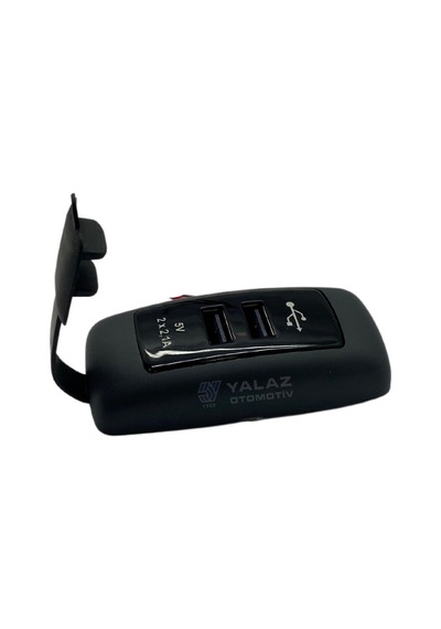 Sanel 12V-24V Telefon Şarj Cihazı 4.2 A Usb Giriş Gri Gövde Ma N11.1202