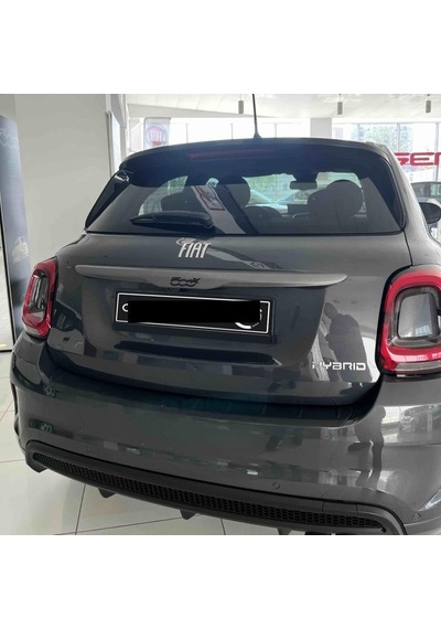 Ferrous Autoaccessories Fiat 500 X Sport İle Uyumlu Arka Tampon Üstü Koruyucu 2016 Ve Üstü