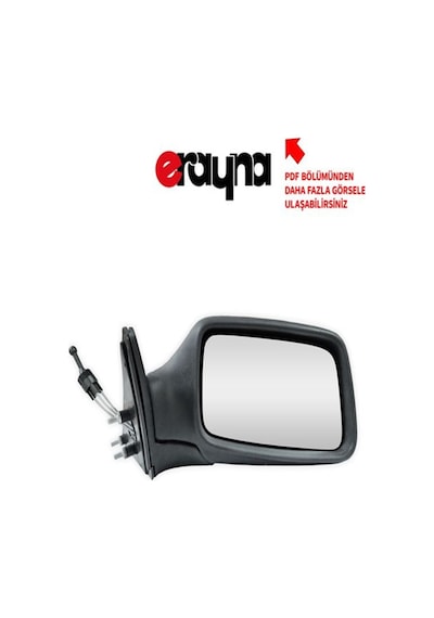 Renault R21 1986-1994 Dış Dikiz Aynası Mekanik Sağ B2007 7701366142