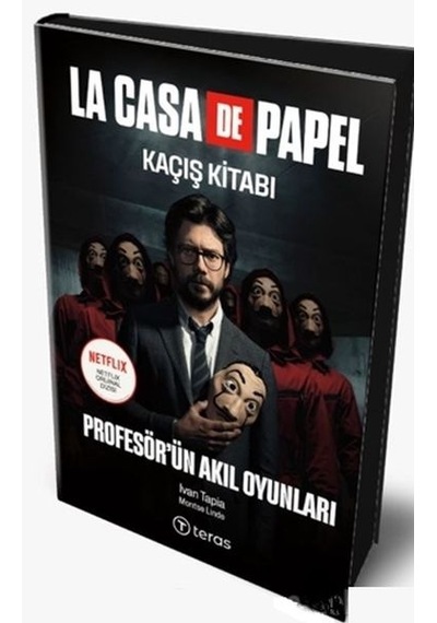 La Case De Papel Kaçış Kitabı - Profesör'ün Akıl Oyunları Ciltli Maske Hediyeli