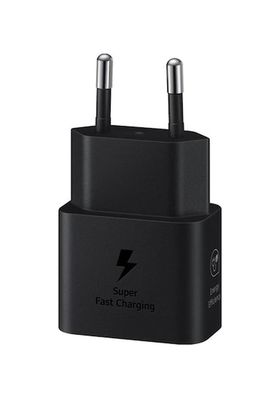 Samsung Galaxy Uyumlu A17 5g 25w Hızlı Power Şarj Adaptör Siyah A
