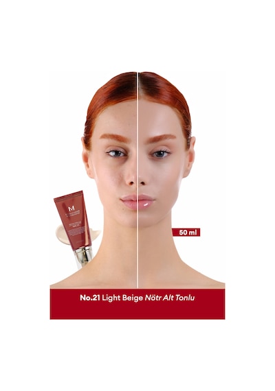 Missha Yoğun Kapatıcılık Sunan BB Krem M Perfect Cover BB Cream Ex No: 21