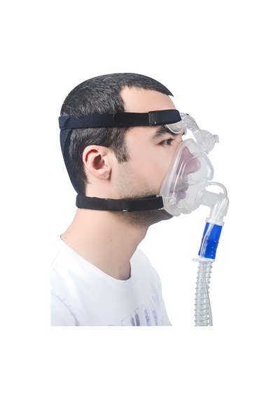 Kngmed Full Face Ağız Burun CPAP Maskesi S