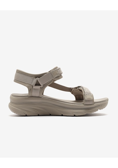 Skechers D'lux Walker - Pretty Fıeld Kadın Bej Sandalet 119822 Tpe Bej