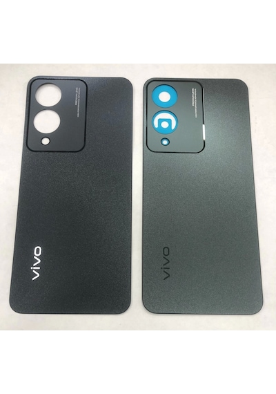 Vivo Y17s Arka Kapak Pil Kapağı - Siyah