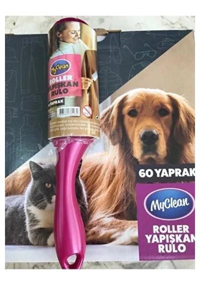 Myclean Yapışkanlı Tüy Toplama Rulosu 60 Yapraklı - 1 Adet
