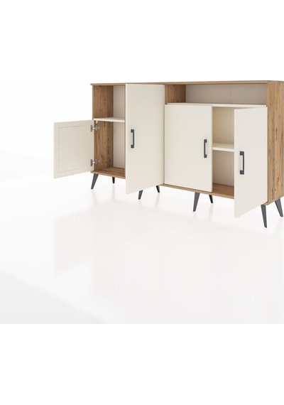 Arges Konsol 5 Raflı 4 Kapaklı 176x30x99 Çam-aytaşı Aytası - Atlas Çam Arges Konsol 5 Raflı 4 Kapaklı 176x30x99 Çam-aytaşı Aytası - Atlas Çam