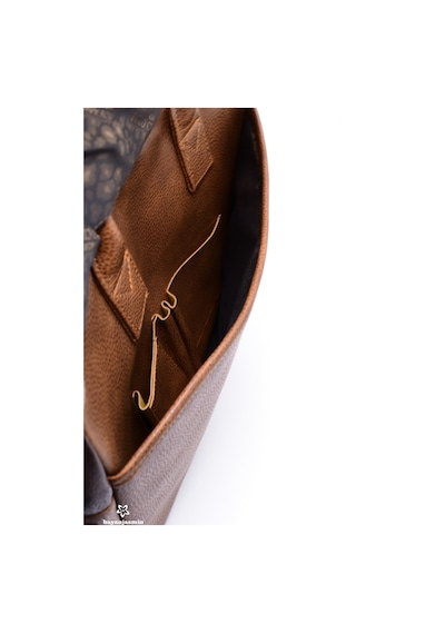 Taba Gövde Kahverengi Kapak Unisex Laptop & Evrak Çantası Taba 1