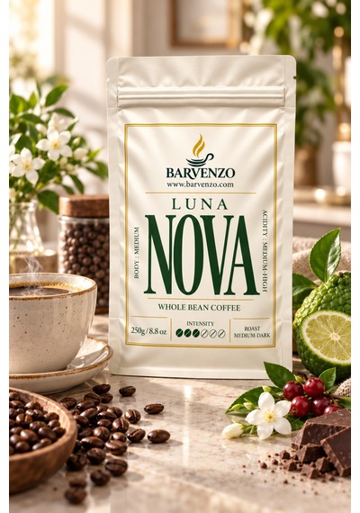 Barvenzo İkili Aroma Serisi 250 G 2 Luna Nova + Bella Aura French Press