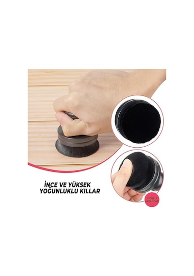 Wonkey - Oto Lastik Parlatma Aparatı Ergonomik Araba Lastik Parlatıcı Süngeri Ve Uygulama Pedi, Araç Lastik Bakım Ve Parlatma Aksesuarı