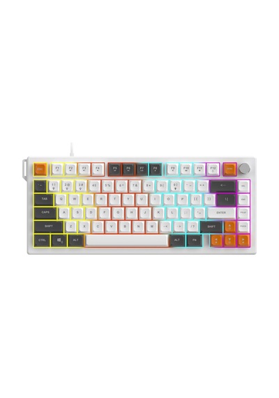 Üçlü Mod Membran Gaming Klavye,%75 Düzen, 4000mah Batarya, Rgb 14 Efekt, Tft Ekran, Type-c, Bluetooth 2.4g, Su Geçirmez, Win Uyumlu, Multimedya Düğmeli Ajazz Af82 Turuncu Beyaz - Af82 Üçlü Mod Membran Gaming Klavye,%75 Düzen, 4000mah Batarya, Rgb 14 Efekt, Tft Ekran, Type-c, Bluetooth 2.4g, Su Geçirmez, Win Uyumlu, Multimedya Düğmeli Ajazz Af82 Turuncu Beyaz - Af82