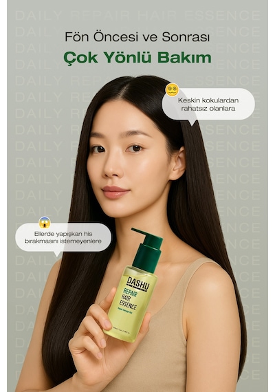Dashu Daily Repair Hair Essence Argan Yağı İçeren Onarıcı Ve Isı Koruyucu Saç Bakım Esansı