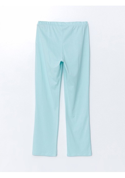 Lcw Dream Turkuaz Gömlek Yaka Nakışlı Hamile Pijama Takımı
