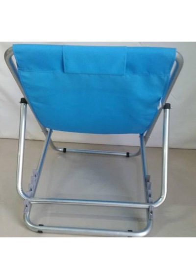 Depolife Depolife Plaj Sandalye Koltuk Şelong Katlanır Yastıklı 5 Kademeli (458038763)