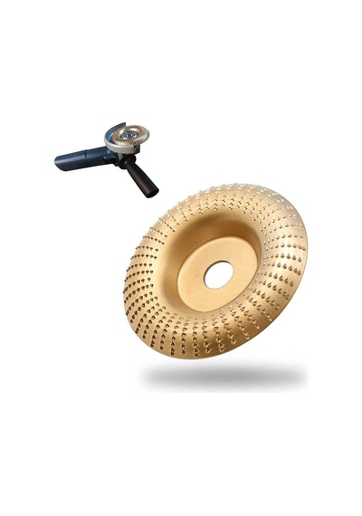 Merttools Ahşap Törpü Eğe Disk 100mm Kuksa Tabak Oval Oyma Açılı Taşlama Diski Aşındırıcı Oyma Şekillendirme