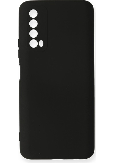 Newface Huawei P Smart 2021 Kılıf Nano İçi Kadife Silikon Semeglbl - 94 - Siyah Sıyah