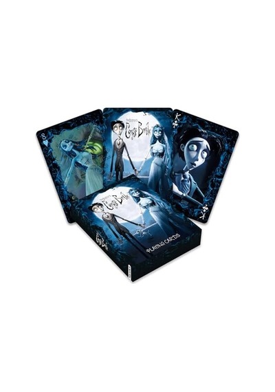 Aquarıus Corpse Bride Oyun Kartları - En Sevdiğiniz Kart Oyunları İçin Corpse Bride Temalı Kart Destesi - Resmi Corpse Bride Ürünleri Ve Koleksiyon Ürünleri