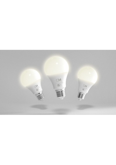 9w 3 Renkli Led Ampul, E27 Duy, Sarı Işık, Gün Işığı, Beyaz Işık, Enerji Tasarruflu Aydınlatma