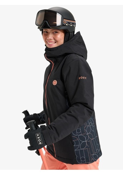 Roxy Galaxy Kadın Kayak/snowboard Montu-erjtj03531 Siyah