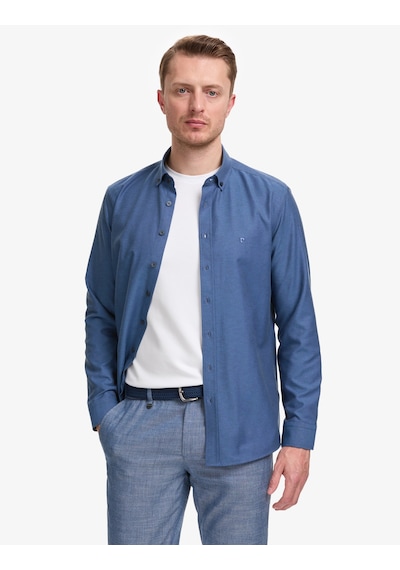 Pierre Cardin Erkek Lacivert Gömlek Desenli 50325365-vr033