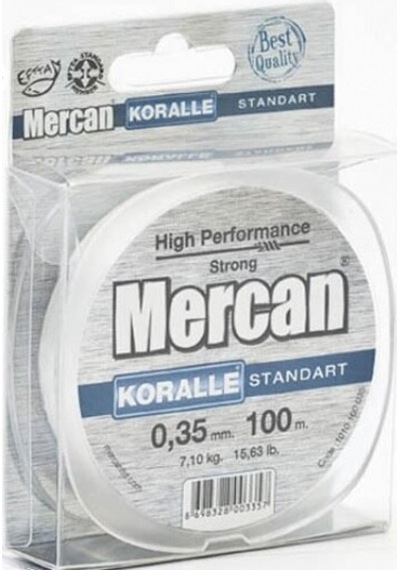 Mercan Koralle Standart Clear Misina 100M-040Mm