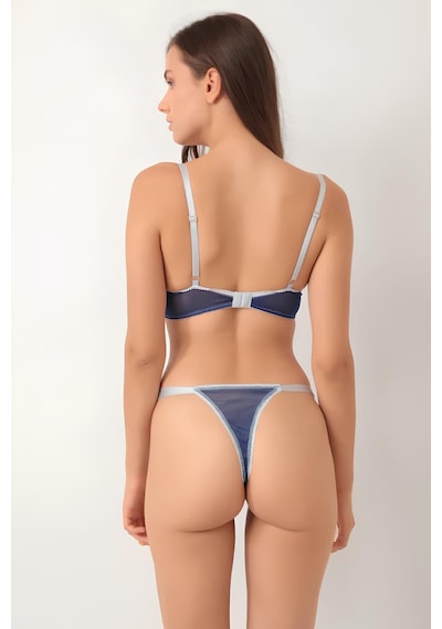 Çiçekli Balenli Bralet Takımı Love Secret 1008 001
