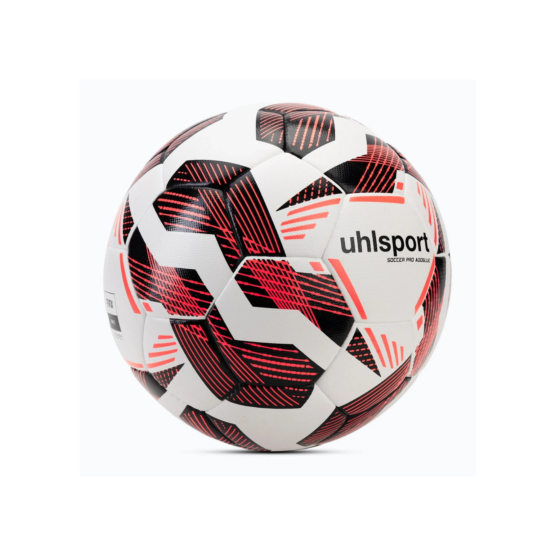 Beyaz - Siyah - Kırmızı Uhlsport Futbol Top Soccer Pro Addglue 100176702 Beyaz