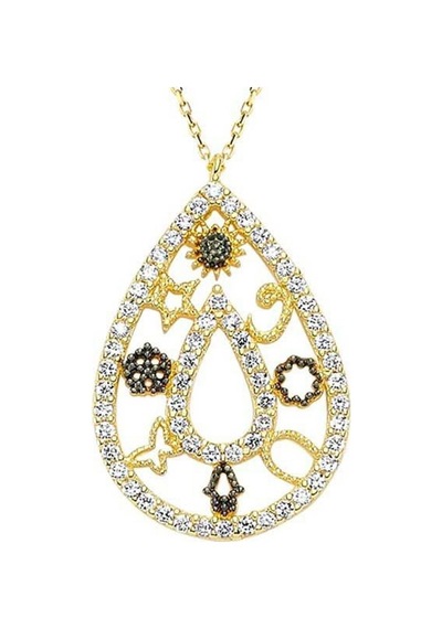 Bilezikhane Şans Kolye 3,40 Gram Damla Model 14 Ayar Altın
