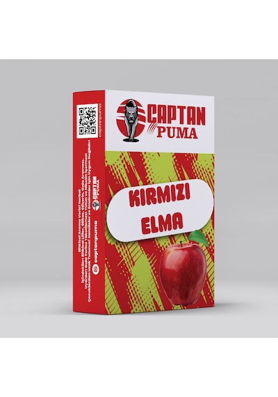 Captan Puma Kırmızı Elma Aromalı Mela 50gr.