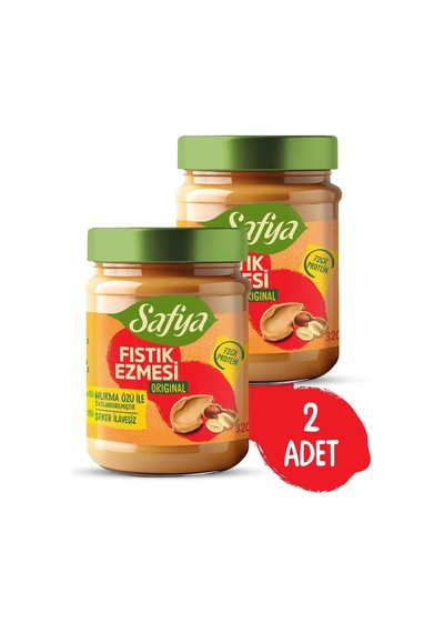 Original Fıstık Ezmesi 320 Gr X 2 Adet