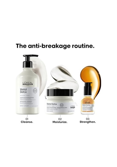 L'oréal Professionnel Paris Metal Detoks Şampuanı Sert Su Şelatlı Şampuan Metal Yapısını Kaldırır Rengi Kor