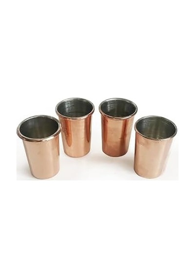 Bakır Shot Bardağı 30ml 4'lü Set 1