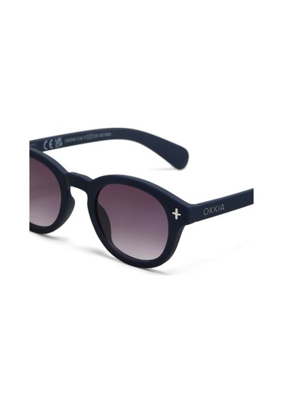 Okkia Milano Unisex Güneş Gözlüğü Midnight / Lens: Siyah Gradyan Lacivert