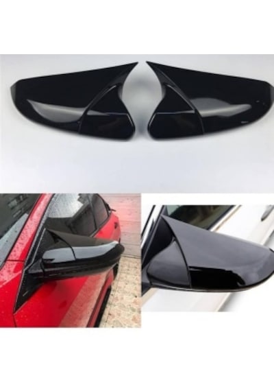 Volkswagen Scırocco 2008 - 2017 Batman Yarasa Ayna Kapağı Pıano Bla