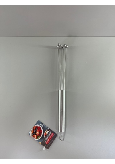 Paslanmaz Çelik Açılır Kapanır Boncuk Uçlu El Çırpıcısı Pratik Ve Ergonomik Mutfak Aleti Çelik Diğer