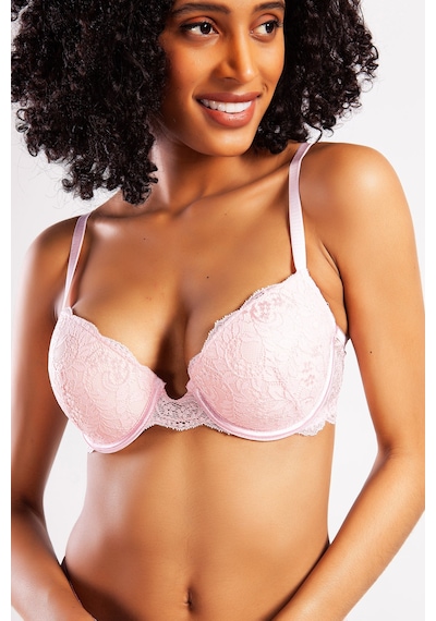 Lenaca G.colors Balconette Foam Push Up Bra, Açık Pembe Konforlu Ve Şık Sütyen Çok Renkli