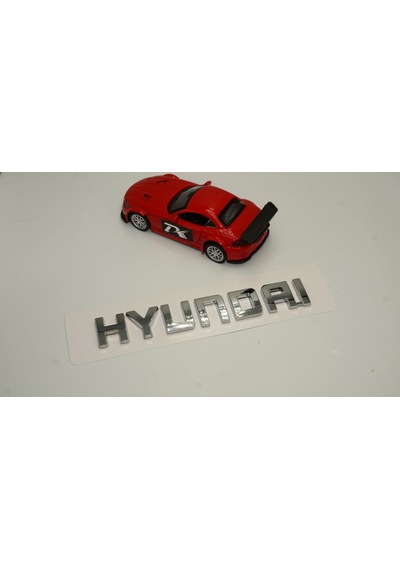 Hyundai Bagaj 2009 2012 3M 3D Krom ABS Logo Amblem