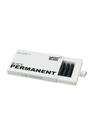 Montblanc Ink Cartridges Permanent Black 8'li Paket 107757