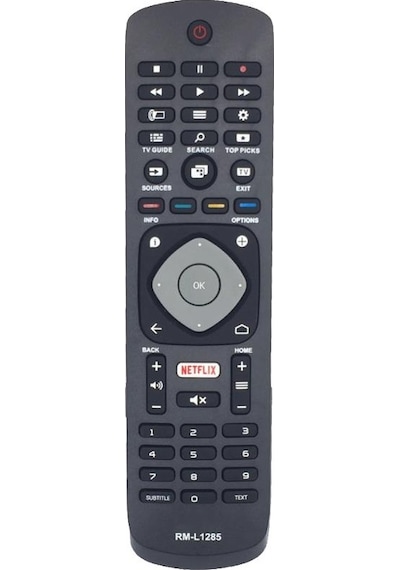 Philips Uyumlu Huayu Rm-L1285 Netflix Lcd Tv Kumandası