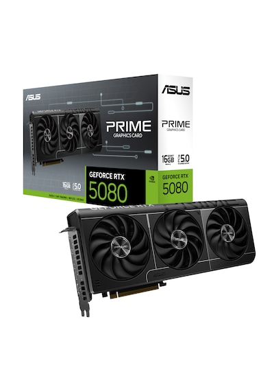 Asus Prime GeForce RTX 5080 OC 16GB GDDR7 256 Bit DLSS 4 Ekran Kartı