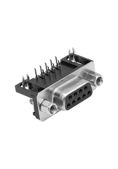 Hubrendy Sh Powermaster Pm-7399 9 Pin Dişi D-sub 90 Derece Konnektör